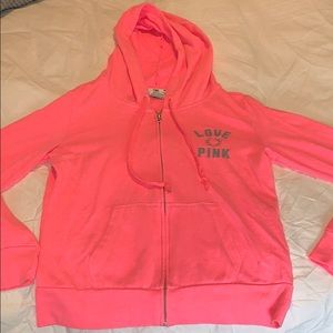 Brand new worn once PINK victoria secret hoodie